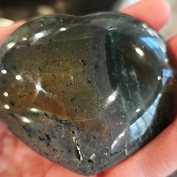 Jasper Heart Super Unique Colors!